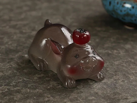 Figurka termiczna Królik, żywica