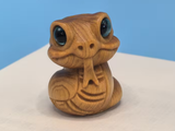 Wąż, figurka herbaciana, drzewo, 3 cm