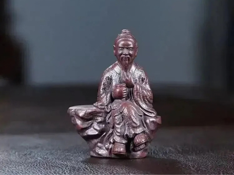 Lu Yu, figurka herbaciana, glina
