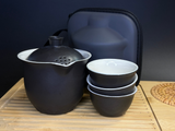Tea Drinking Set, 4 Pieces, Ceramics