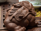 Three-legged toad, clay
