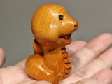 Wąż, figurka herbaciana, drzewo, 5 cm