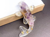 Karp koi, figurka herbaciana, żywica, 6x4 cm