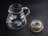 Teapot No.324, fireproof glass, 500 ml