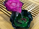 Lotus with Fish, tea pet, resin
