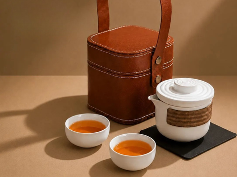 Tea ware set, ceramic, 3 pieces