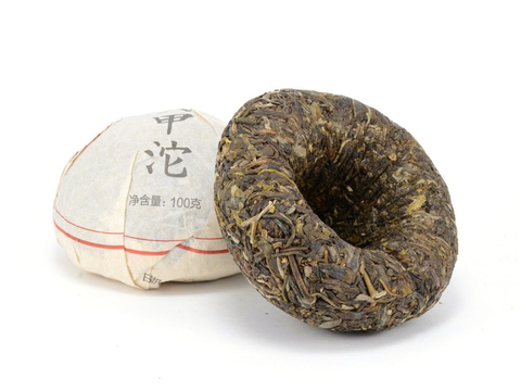Sheng Pu Erh Jia To, fabryka Xiaguan, AA, 100 gr., 2017