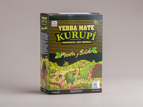 Yerba Mate Kurupi Compuesta con Hierbas, Paragwaj, 500 gr.